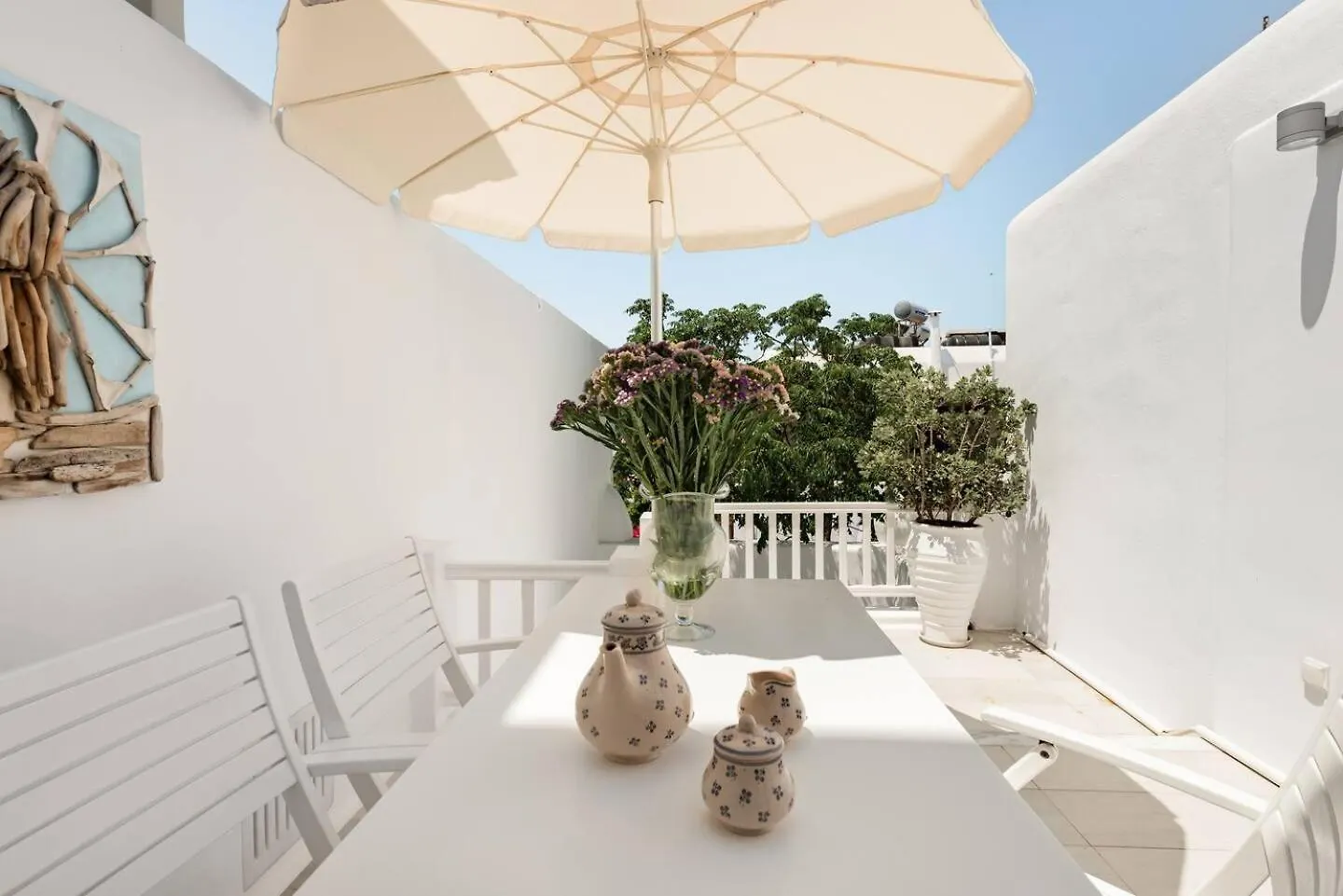 Mykonian Marvel: A Tranquil Oasis In The Old Town! Villa Mykonos Town Feriehus