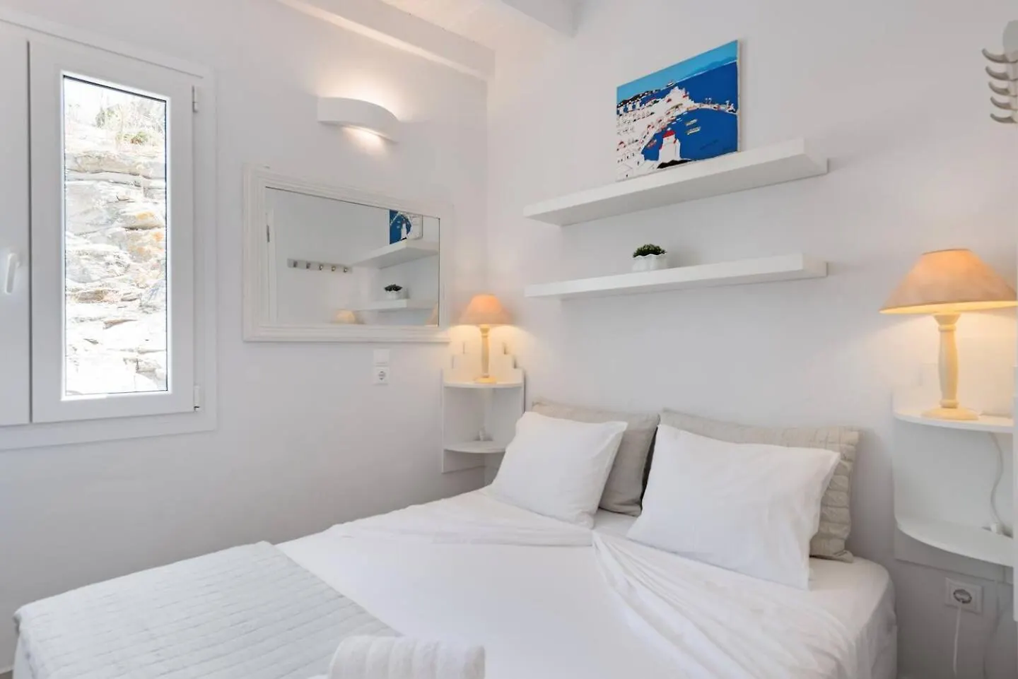 Mykonian Marvel: A Tranquil Oasis In The Old Town! Villa Mykonos Town Grækenland